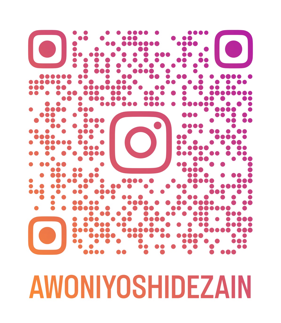公式Instagram QRコード